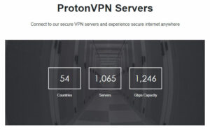 ProtonVPN服務器和服務器位置